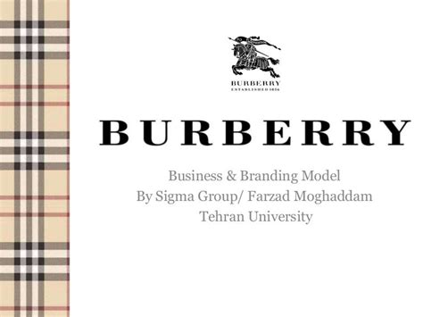 burberry business information